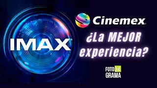 Fui a la MEJOR sala IMAX de Cinemex ¿VALE LA PENA  Fotograma 24 con David Arce [upl. by Nylauqcaj]