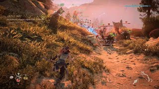 Horizon Zero Dawn Remastered  Nora Hunting Grounds Logpile Trial Blazing Sun [upl. by Laurance]