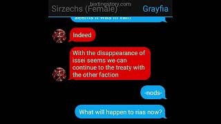 Zeref Issei Texting Story Sorry but I cant Continue this [upl. by Chipman]