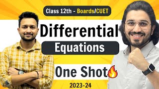 Differential Equations  Class 12 Maths  NCERT for Boards amp CUET [upl. by Sikko746]