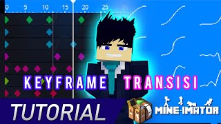 tutorial menyusun keyframe dan bahas transisi di mine imator [upl. by Odawa]