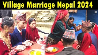 Village Marriage Nepal 2023  Traditional Affair  Village Life  Mohan Magar villagelifestyle [upl. by Carlye]