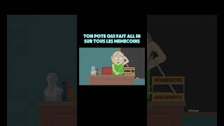 😂 TON POTE LE DEGEN 😂 ALL IN MEMECOIN  😡 ET LE BITCOIN  🚀 cryptomonnaie cryptofrance bitcoin [upl. by Nylime953]