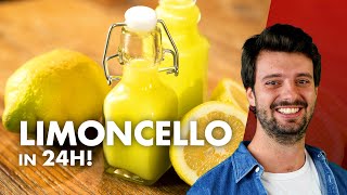 INCREDIBILELIMONCELLO PRONTO IN 24H RISCHIOSO [upl. by Shirk]