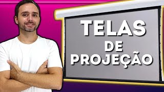 Saiba TUDO sobre TELAS de PROJEÇÃO  antes de comprar [upl. by Kraft314]