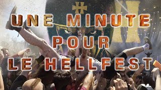 Une minute pour Le HELLFEST [upl. by Fridell]