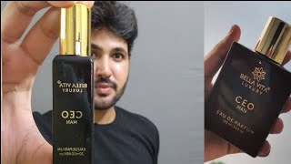 Bella Vita Luxury CEO Man Perfume Review [upl. by Notyalc]