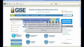 Manual de Instalación Certificados Digitales GSE por Token [upl. by Sweatt107]