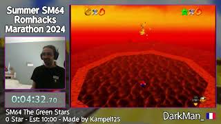 SSRM2024  SM64 The Green Stars 1 Star by DarkMan [upl. by Nosnor]