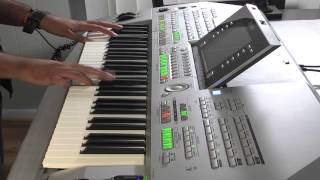 Niloufar  Intro Yamaha Tyros Persian Keyboard [upl. by Hertberg]