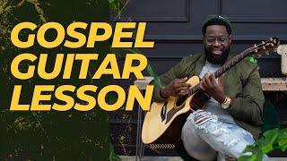 Gospel Guitar Lesson  Hang On by GEI ft Kierra Sheard [upl. by Wendelina]