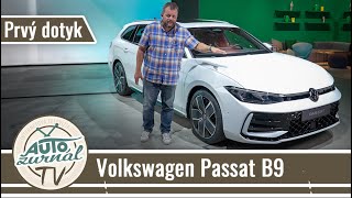 Nový Volkswagen Passat B9 2024 oficiálne Poznáme štartovaciu cenu [upl. by Taveda906]