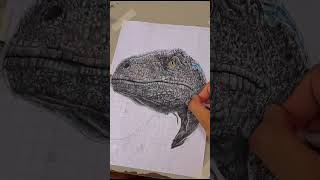 Em processo 🖌️ drawing jurassicworld shorts [upl. by Rettig]