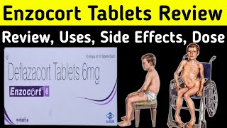 Deflazacort 6 mg tablet uses in hindi  Enzocort 6 mg tablet uses in hindi  Side Effects Dose [upl. by Sven]