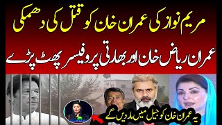 Indian Professor And Imran Riaz Khan Strick Reaction on Maryam Nawaz Statement  Imran Khan in jail [upl. by Annyahs]