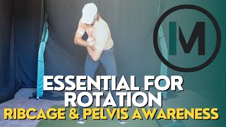 Essential For Rotation  Pelvis Ribcage Relationship  Ian Mellor Golf [upl. by Jerri]