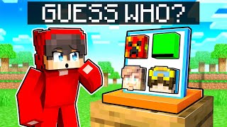 Minecraft But GUESS WHO [upl. by Ellenuahs]