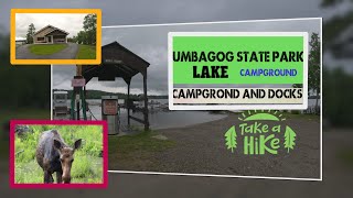 Umbagog Lake State park campground and boat docks [upl. by Pan]