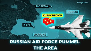 Kursk Update Russian Aviation Has Joined The Fight [upl. by Noonberg]