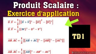 Produit Scalaire comment calculer le produit scalaire indiamaroo movies [upl. by Dera355]