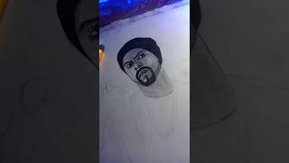 Day 1 of shading faceart drawing artdrawing viralvideo trending shorts ytshorts love [upl. by Beffrey]