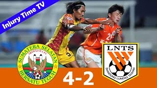 Sriwijaya FC 42 Shandong Luneng  All Goals amp Highlights English Commentary  AFC Champions League [upl. by Ligetti464]