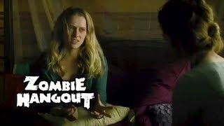 Warm Bodies  Zombie Clip 48 Nora and Julie Talk About R 2013 Zombie Hangout [upl. by Nylynnej]