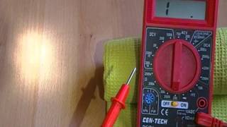 How to test battery voltage and atomizer resistance [upl. by Laurens476]