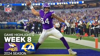 Minnesota Vikings vs Los Angeles Rams Game Highlights  NFL 2024 Season Week 7 [upl. by Ahsieat]