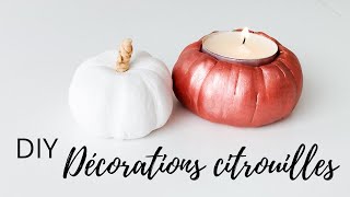 DIY  Citrouilles Décoratives Faciles – Idées Créatives pour l’Automne [upl. by Alegna]