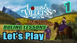 Lets Play  Lords and Villeins  Ruling Lessons  Tutorial Missions  Full Gameplay 1 [upl. by Wehtta355]