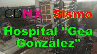 Sismo 20180719 CDMX México  hospital general “Dr Manuel Gea González” [upl. by Idelson]