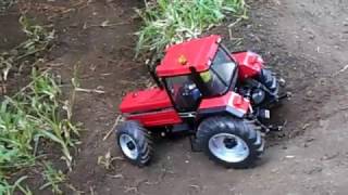 CASE 1455XL uh TEST3 realistic tractor rc [upl. by Wack]