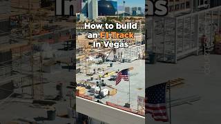 How LAS VEGAS Built an F1 PADDOCK [upl. by Lynette]