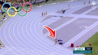 Women’s 4x400m relays heats Olympic games paris 2024 [upl. by Gnoix]