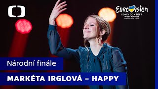 Markéta Irglová  Happy  Eurovize národní finále [upl. by Eissel]