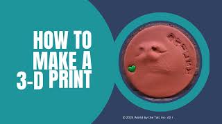 3D Print Making How To Video [upl. by Fachan]