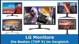 Die besten LG Monitore amp Bildschirme 2024 TOP 5 🥇 Testsieger im Vergleich gut und günstig [upl. by Amer840]