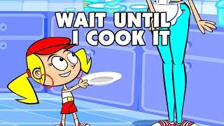 Kids Songs WAIT UNTIL I COOK IT by Preschool Popstars funny food song for teaching patience to kids [upl. by Matrona]