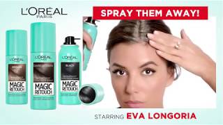 NEW Magic Retouch  Spray Your Gray Hair Emergencies Away  LOréal Paris [upl. by Homerus]