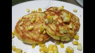 CORN FRITTERS  How to make perfect CORN FRITTERS Recipe [upl. by Umberto]