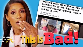 Dr Jackie EXPOSED Married2med Star Faces BACKLASH After Claiming Pregnant Blk Women quotCRY WOLFquot [upl. by Disario]