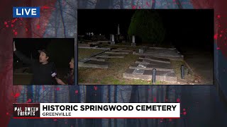 Halloween Frights Historic Springwood cemetery [upl. by Kuth]