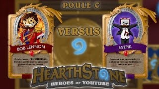 Hearthstone Heroes of Youtube  Bob Lennon Vs As2pik [upl. by Ellednek873]