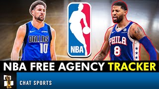 LATEST 2024 NBA Free Agency Tracker  Day 2 Klay Thompson Paul George Derrick White  NBA News [upl. by Hnamik]