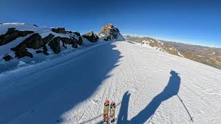 Pitztaler Gletscher bluebird carving november 24 [upl. by Enair243]