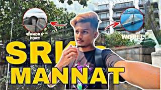 SRK’s Mannat 🤯 BANDRA  vlog9  zaheerzehen  mumbai [upl. by Milt]