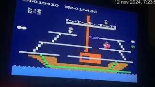 Popeye famicom Nes gameplay [upl. by Barren]