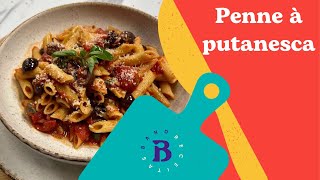 Penne à putanesca  Band Receitas [upl. by Mayworm400]