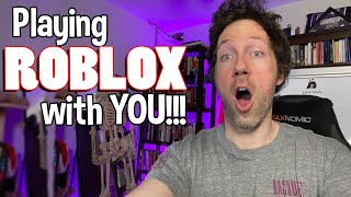 🔴 PLAYING ROBLOX WITH YOU [upl. by Neetsirk]